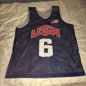 Lebron James USA tank